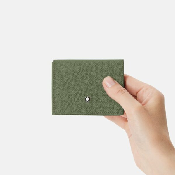 Montblanc Sartorial Mini Wallet 4cc Clay: compatto, raffinato, essenziale