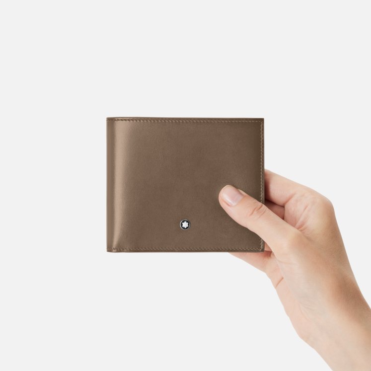 Portafoglio Montblanc Meisterstück 8 scomparti colore mastice lucido