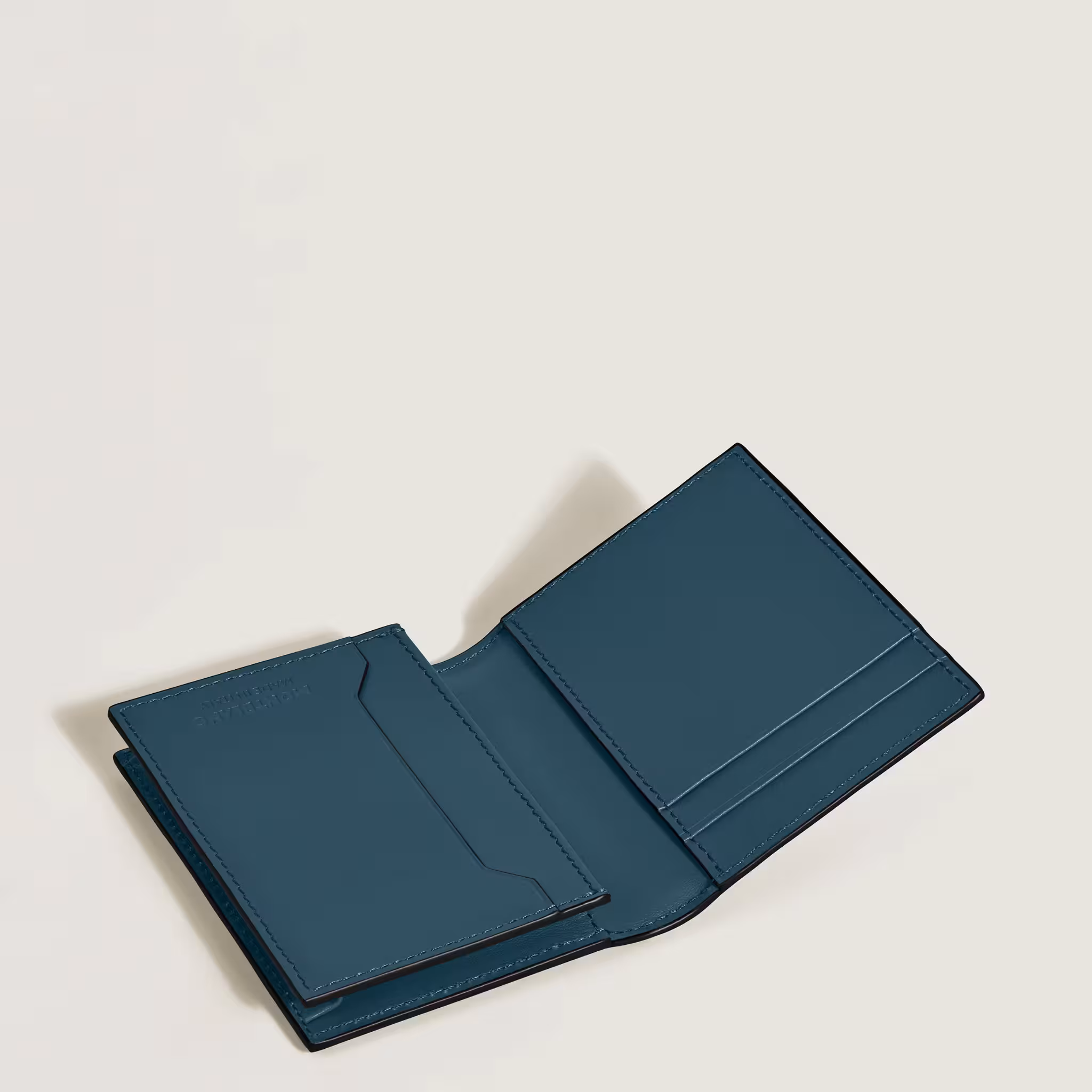 Porta Carte Extreme 3.0 in Pelle Blu Avio - Compatto e Versatile