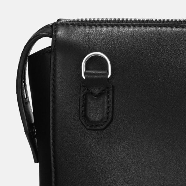 Montblanc - Borsa Portadocumenti Sottile in Pelle Soft Nero