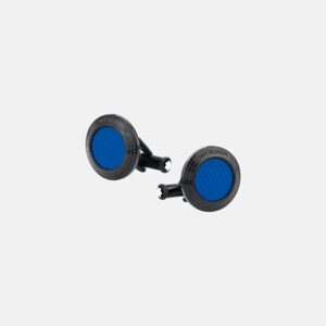 Gemelli Montblanc Meisterstück Great Masters Pirelli in lacca blu Montblanc