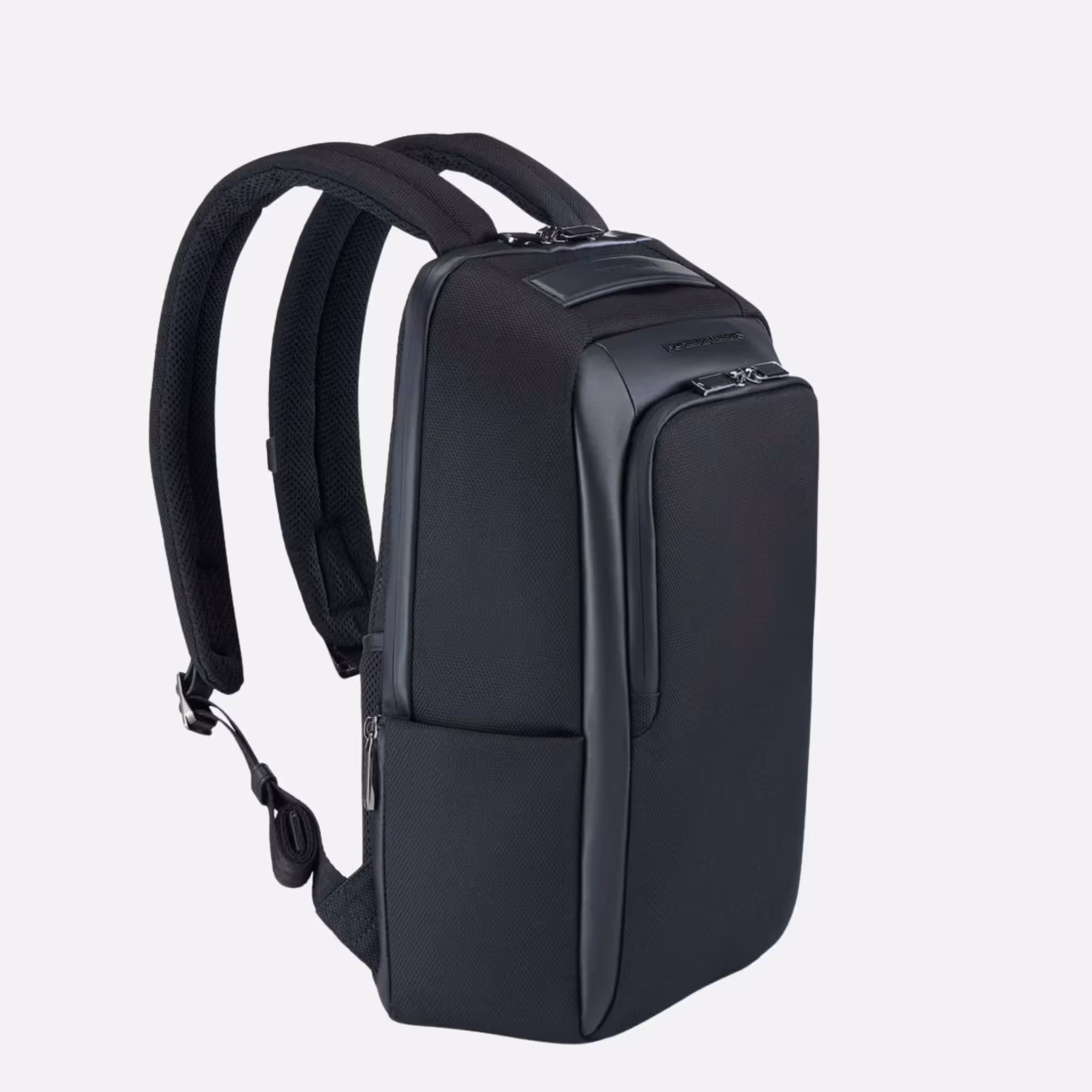 Zaino Roadster XS in nylon impermeabile con inserti in pelle