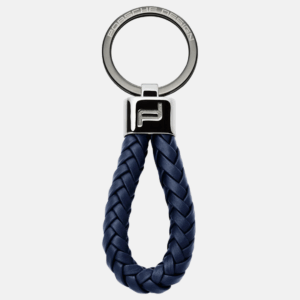 PORSCHE DESIGN Portachiavi Leather Cord Dark Blue