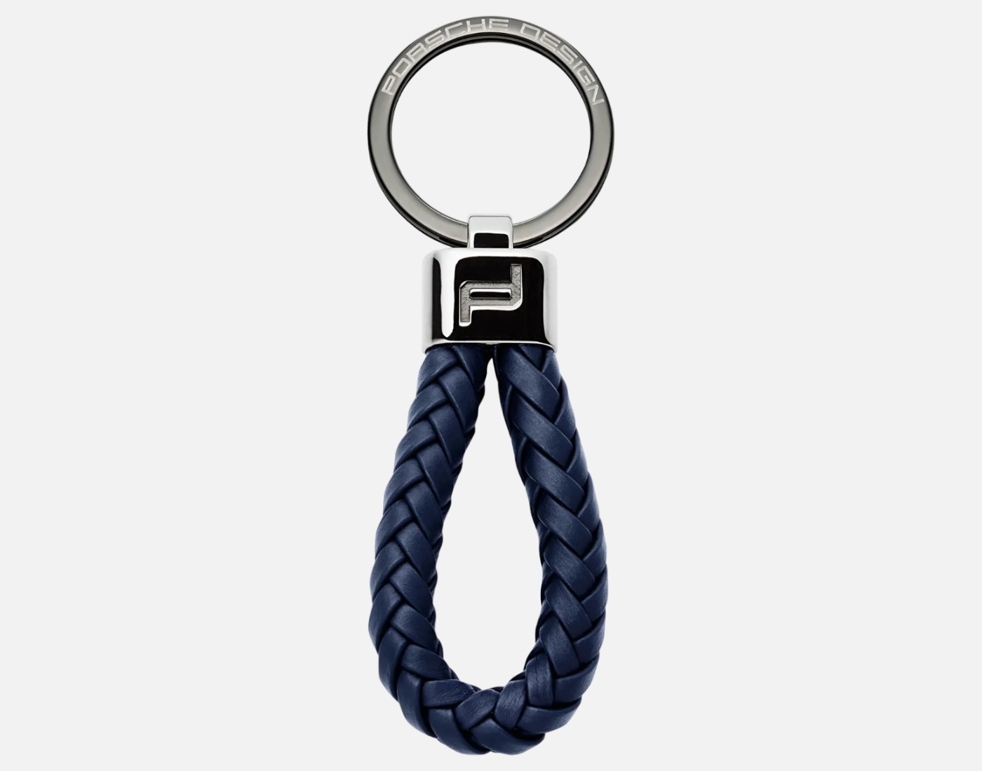 PORSCHE DESIGN Portachiavi Leather Cord Dark Blue