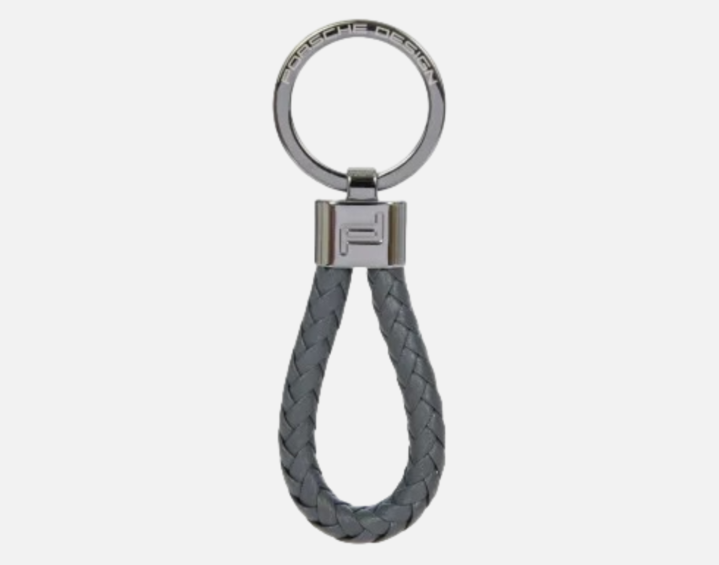 PORSCHE DESIGN Portachiavi Leather Cord Anthracite Grey