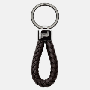 PORSCHE DESIGN Portachiavi Leather Cord Dark Brown
