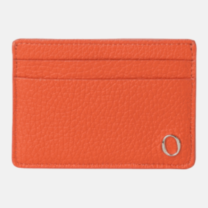 Portacarte Micron in Pelle Melone - Eleganza e Funzionalità in Formato Compatto