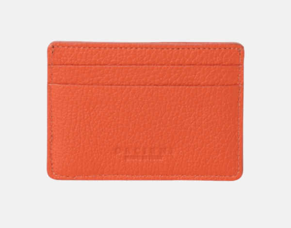 Portacarte Micron in Pelle Melone - Eleganza e Funzionalità in Formato Compatto