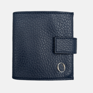 Orciani Portamonete Micron Navy in Pelle Eleganza e Praticità Made in Italy