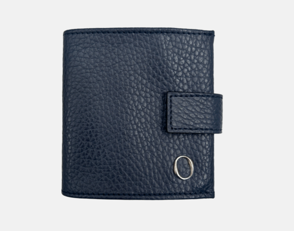 Orciani Portamonete Micron Navy in Pelle Eleganza e Praticità Made in Italy