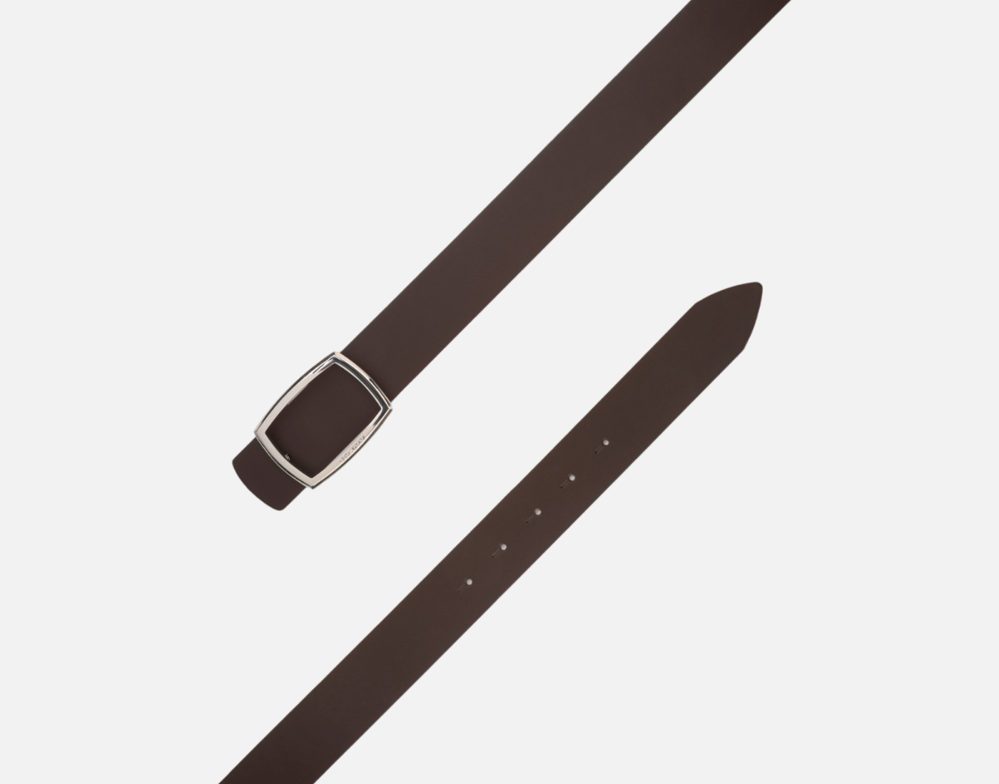 Orciani Cintura Monaco Double - Nero + Sigaro