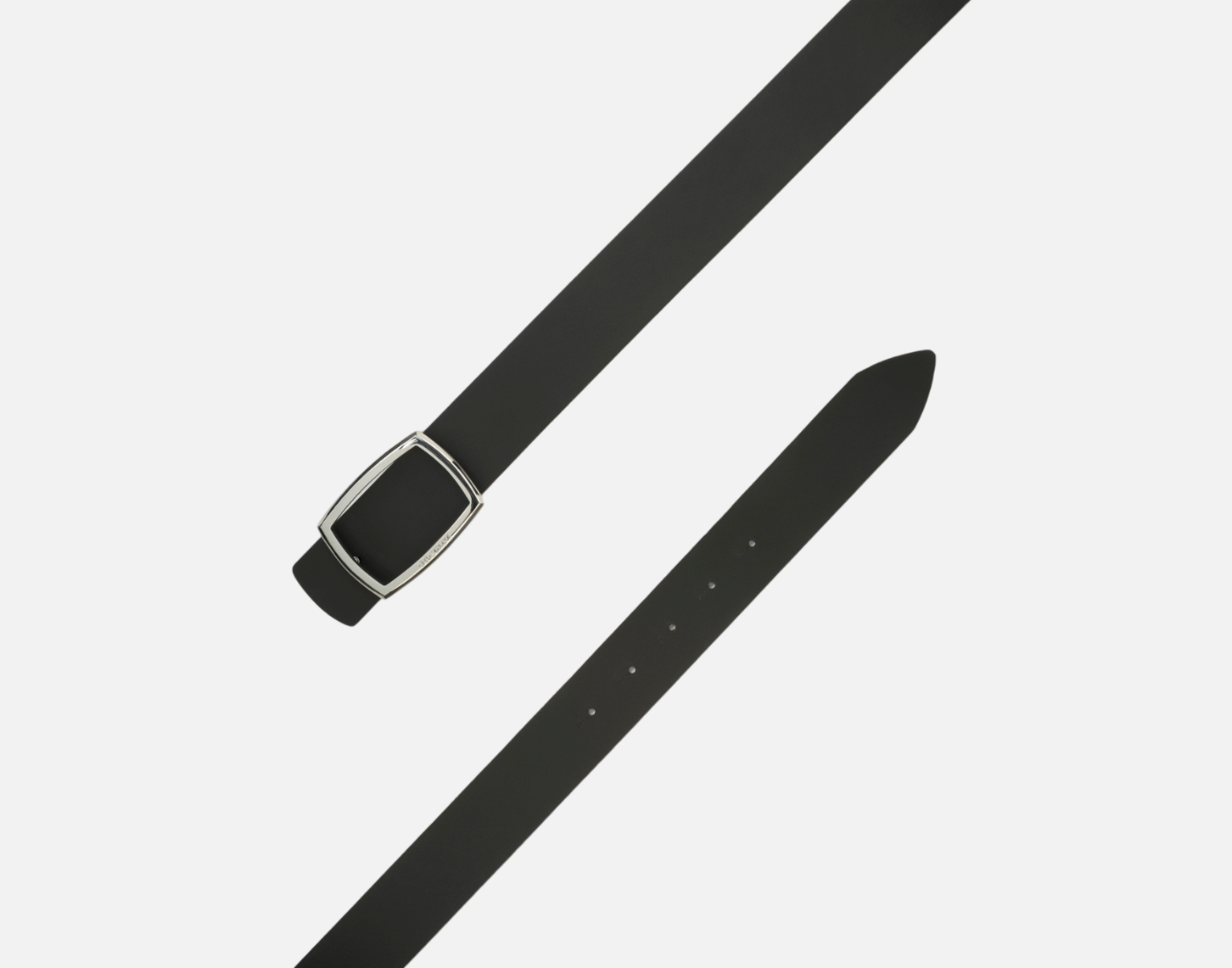 Orciani Cintura Monaco Double - Nero + Sigaro