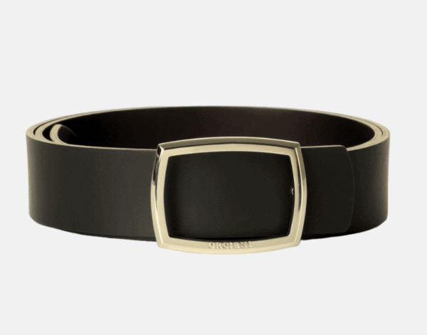Orciani Cintura Monaco Double - Nero + Sigaro