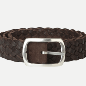 Orciani Cintura Reversibile Hunting Double - Intreccio in Suede