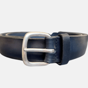 Orciani Cintura Bull Soft in Cuoio Blu - Classico e Versatile