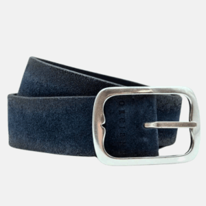 Orciani Cintura Hunting Double - Suede Spazzolato e Pelle