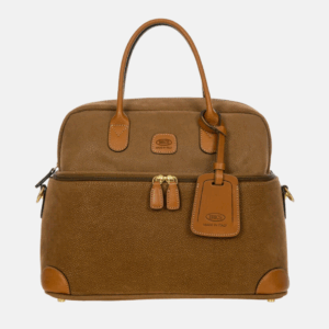 Beauty Case Firenze Camel Bric's - Eleganza e Praticità per Ogni Viaggio