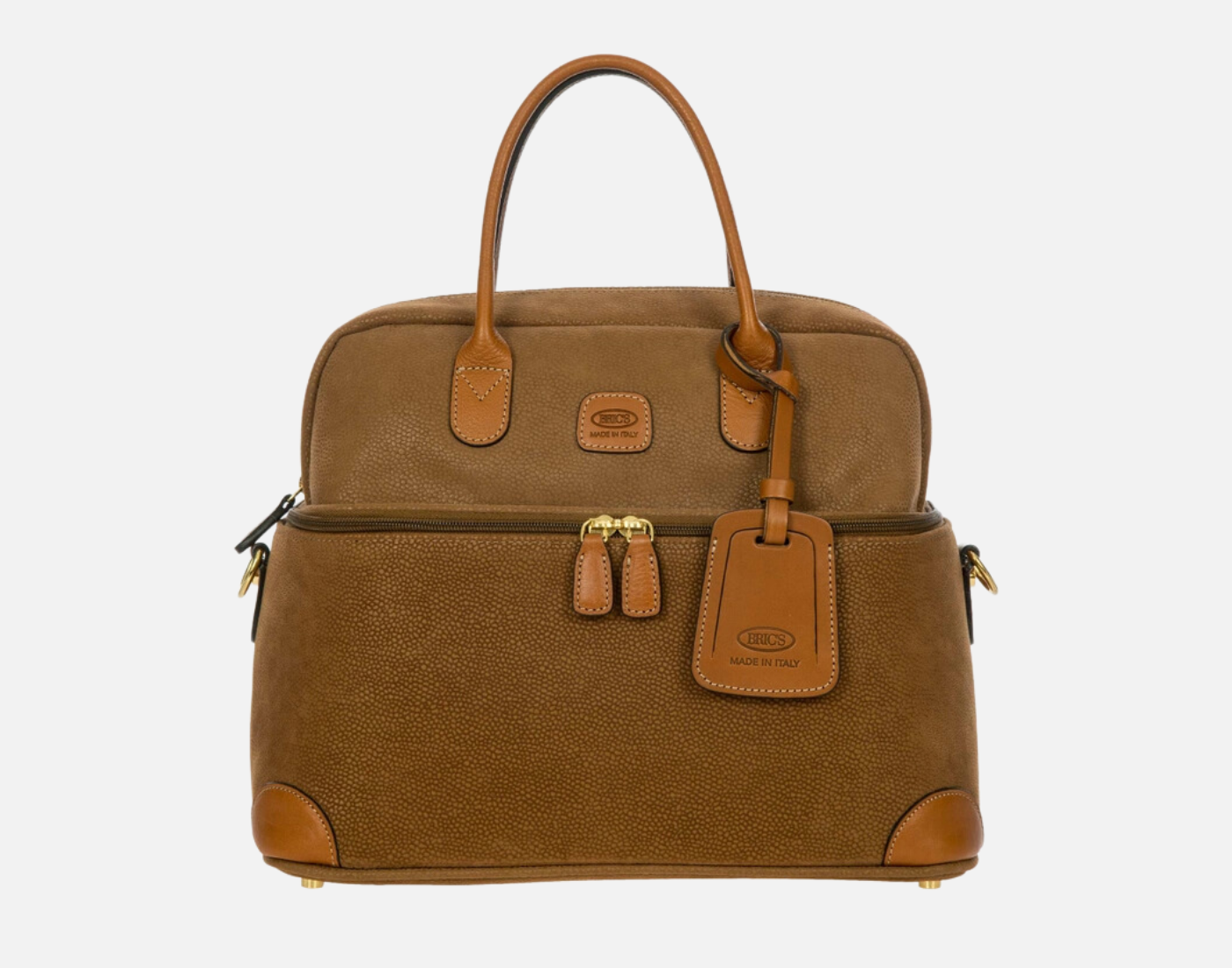 Beauty Case Firenze Camel Bric's - Eleganza e Praticità per Ogni Viaggio