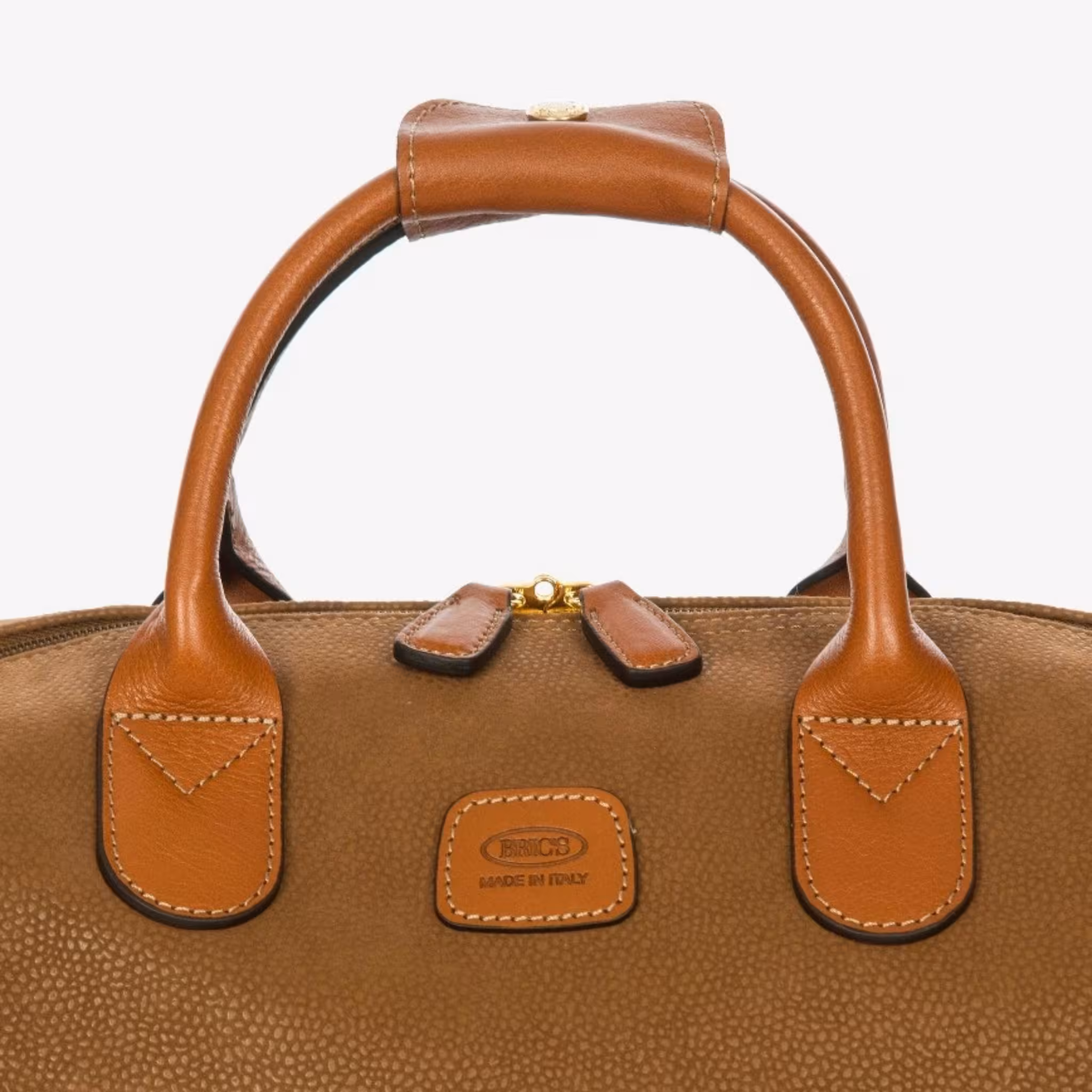 Borsone Piccolo Life Camel Bric's - Eleganza e Funzionalità Made in Italy