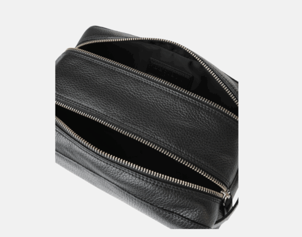 Orciani Micron Beauty Case in Pelle Nera - Eleganza e Praticità