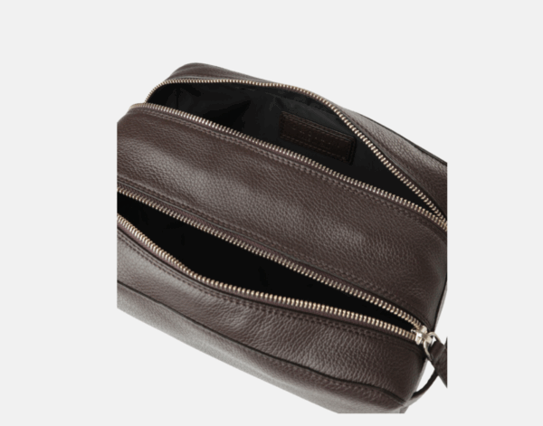 Orciani Micron Beauty Case in Pelle Ebano - Eleganza e Praticità