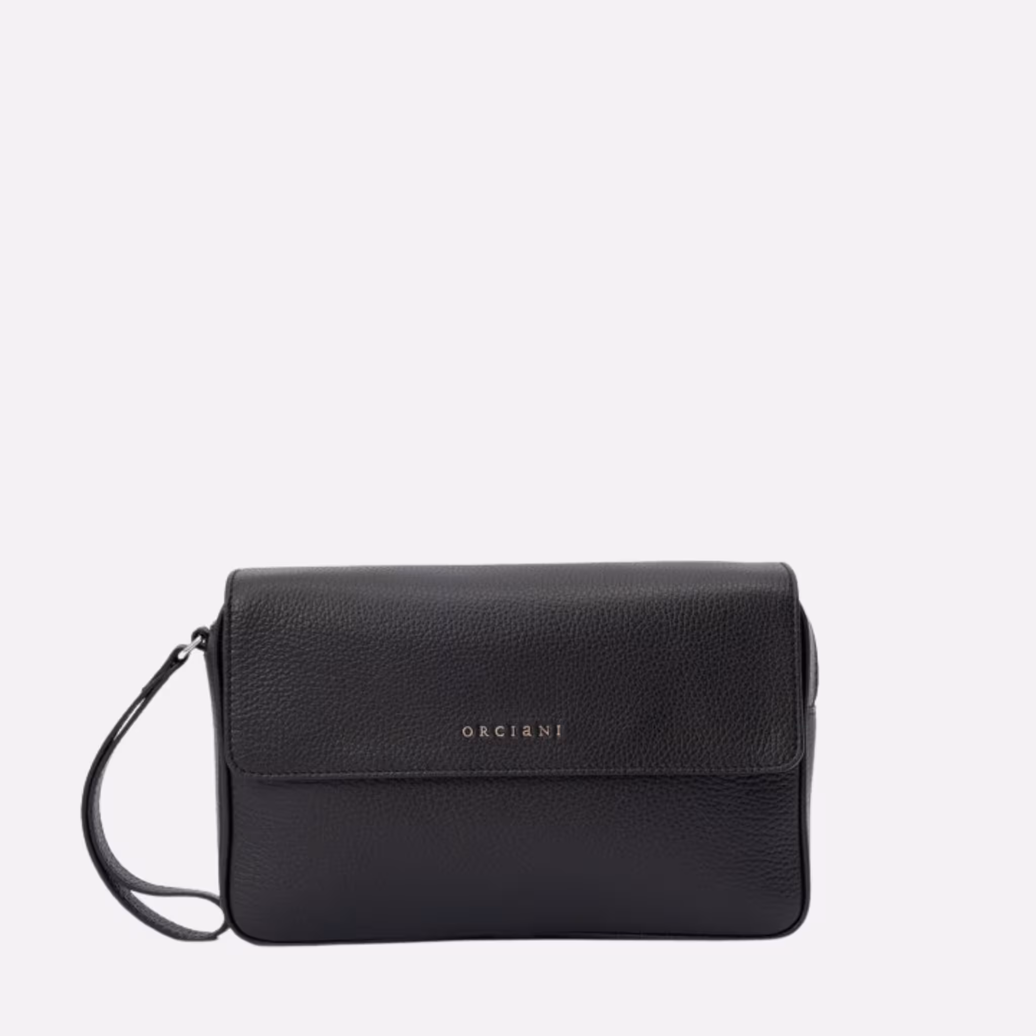 Orciani Pochette a Mano in Pelle Navy - Eleganza Compatta