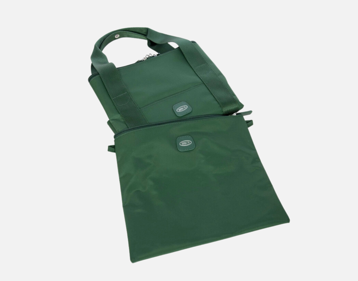 Bric's Borsone monocromo misura underseat Emerald Green