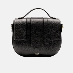 IoeF Kim Borsa tracolla in pelle martellata nera