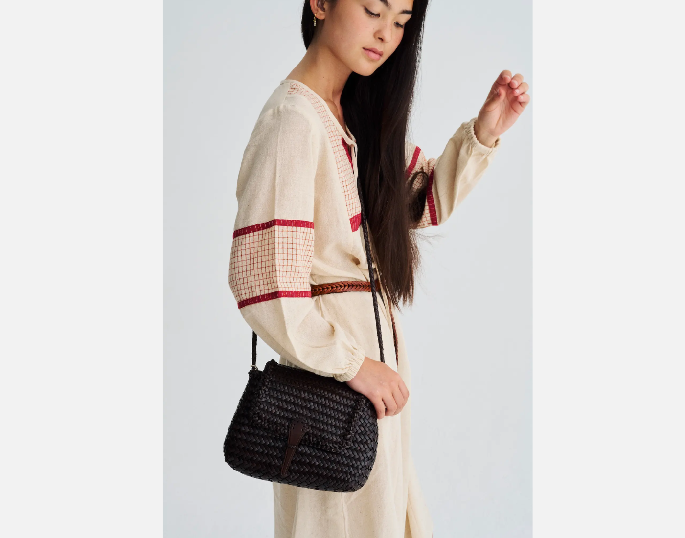 Medium City Bag Dark Brown