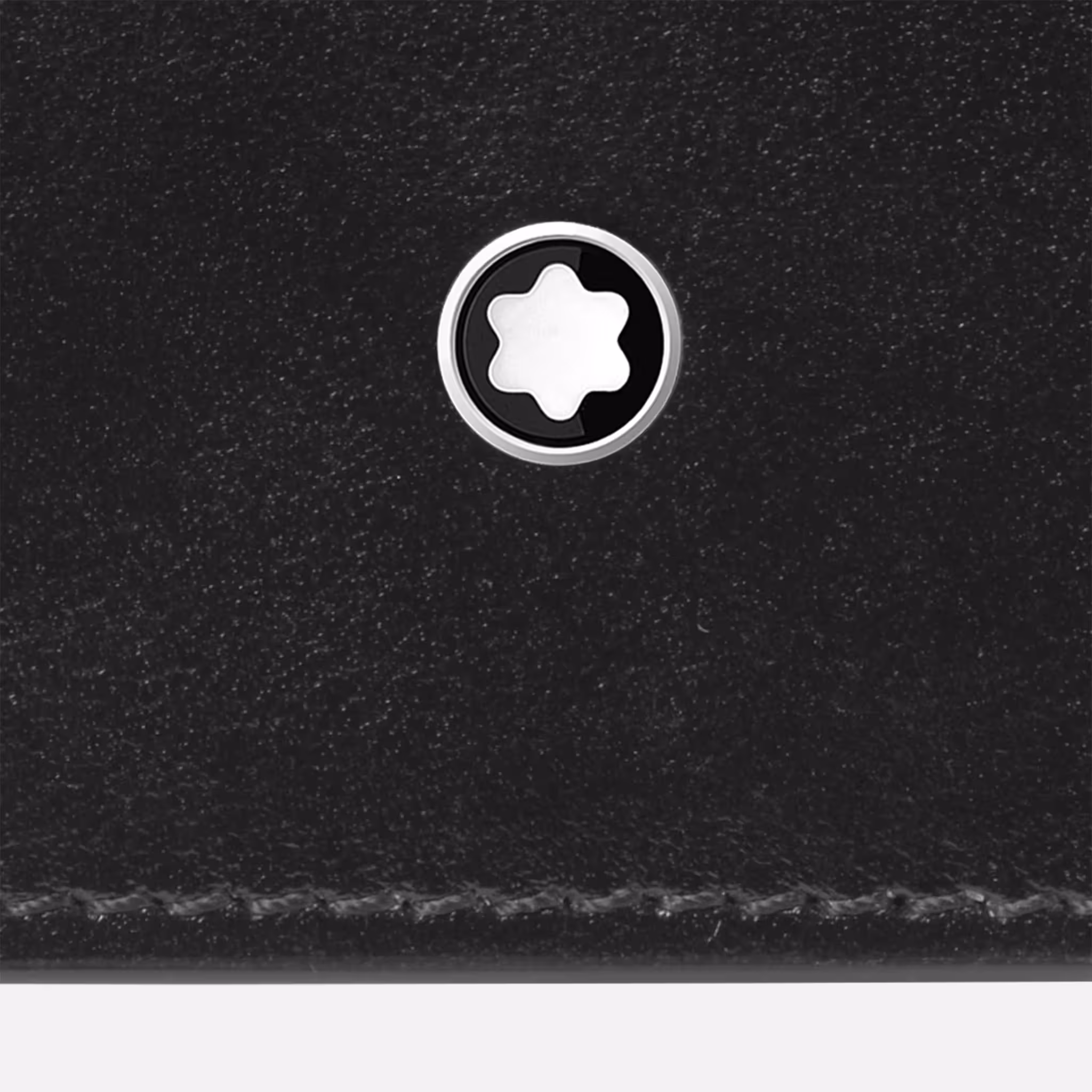 ortafoglio Montblanc Meisterstück pelle nera 12 scomparti elegante e spazioso
