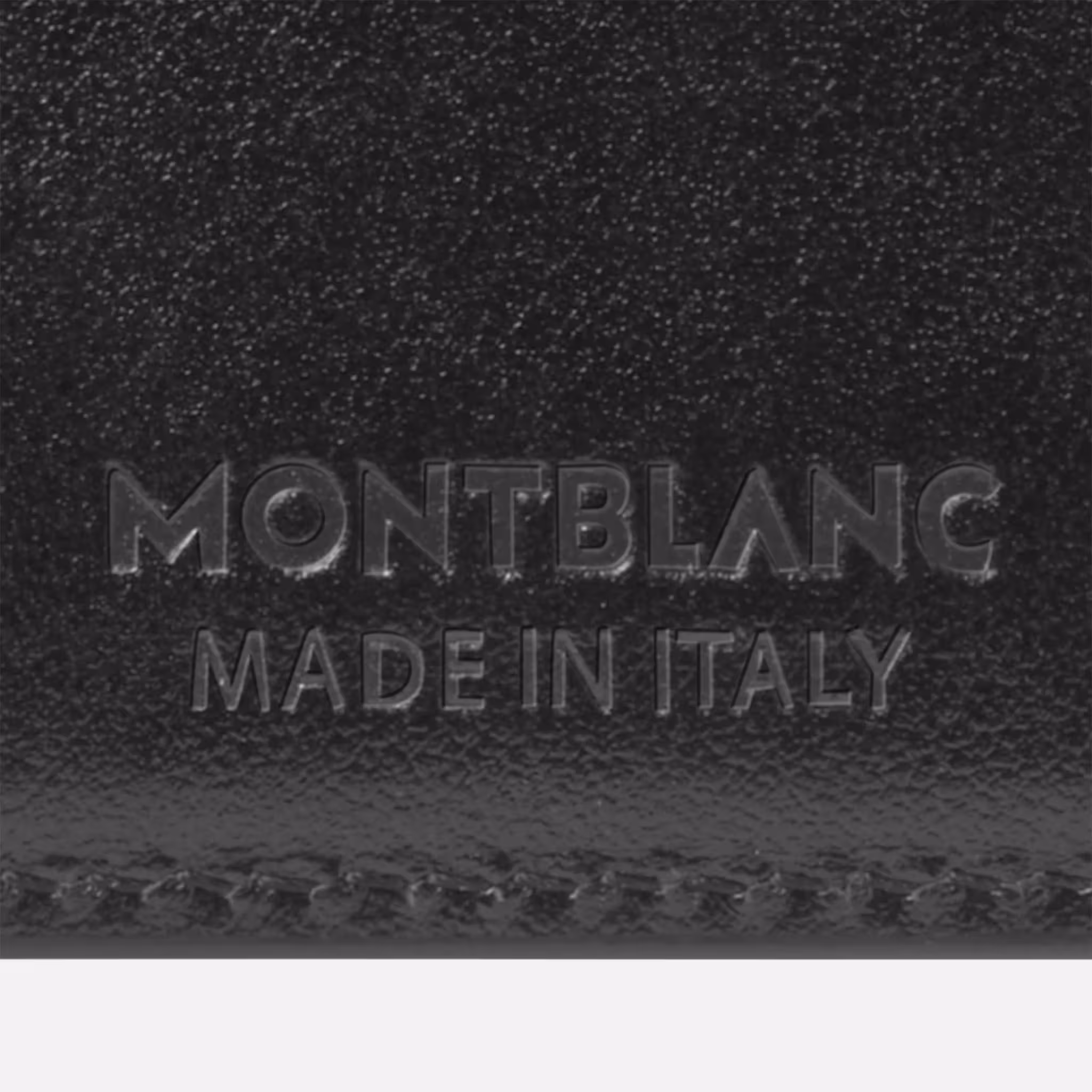 ortafoglio Montblanc Meisterstück pelle nera 12 scomparti elegante e spazioso
