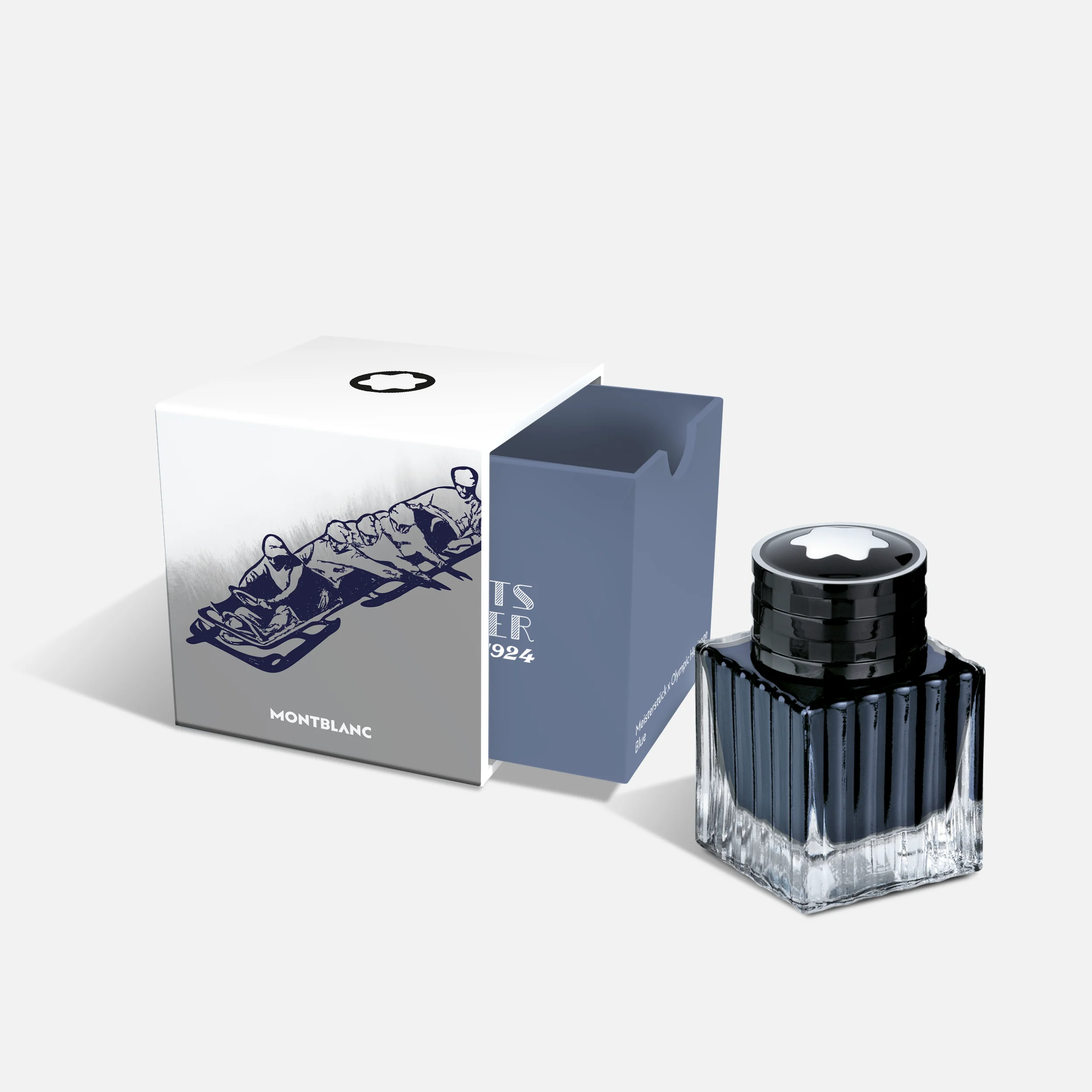MONTBLANC Boccetta dinchiostro, Meisterstück x Olympic Heritage Chamonix 1924