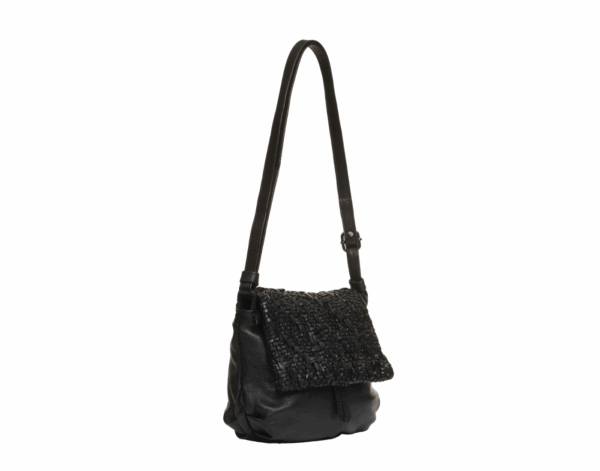 REPTILE'S HOUSE Nova Borsa a spalla Nero