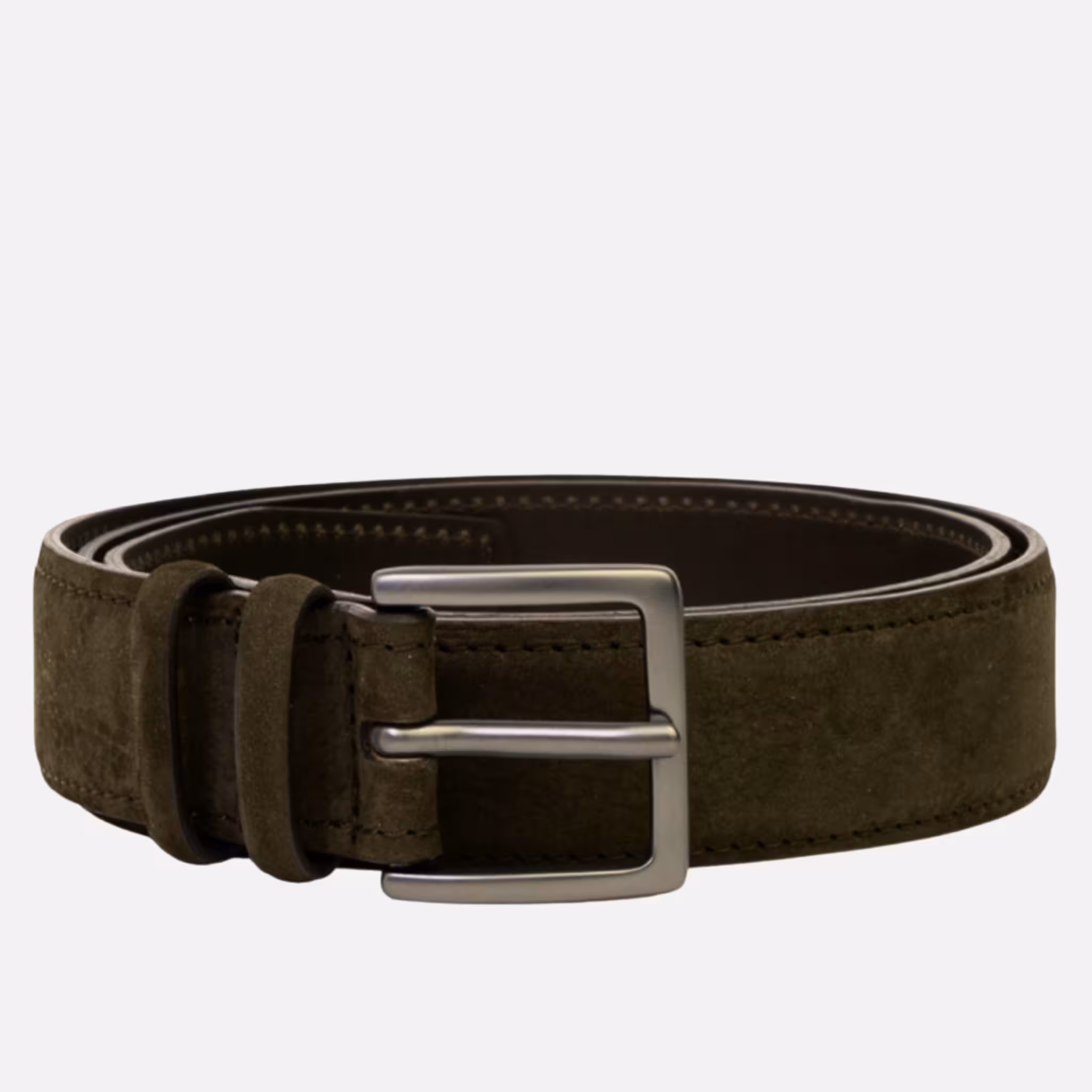Orciani Cintura Classica Nabucco - Nubuck Marrone