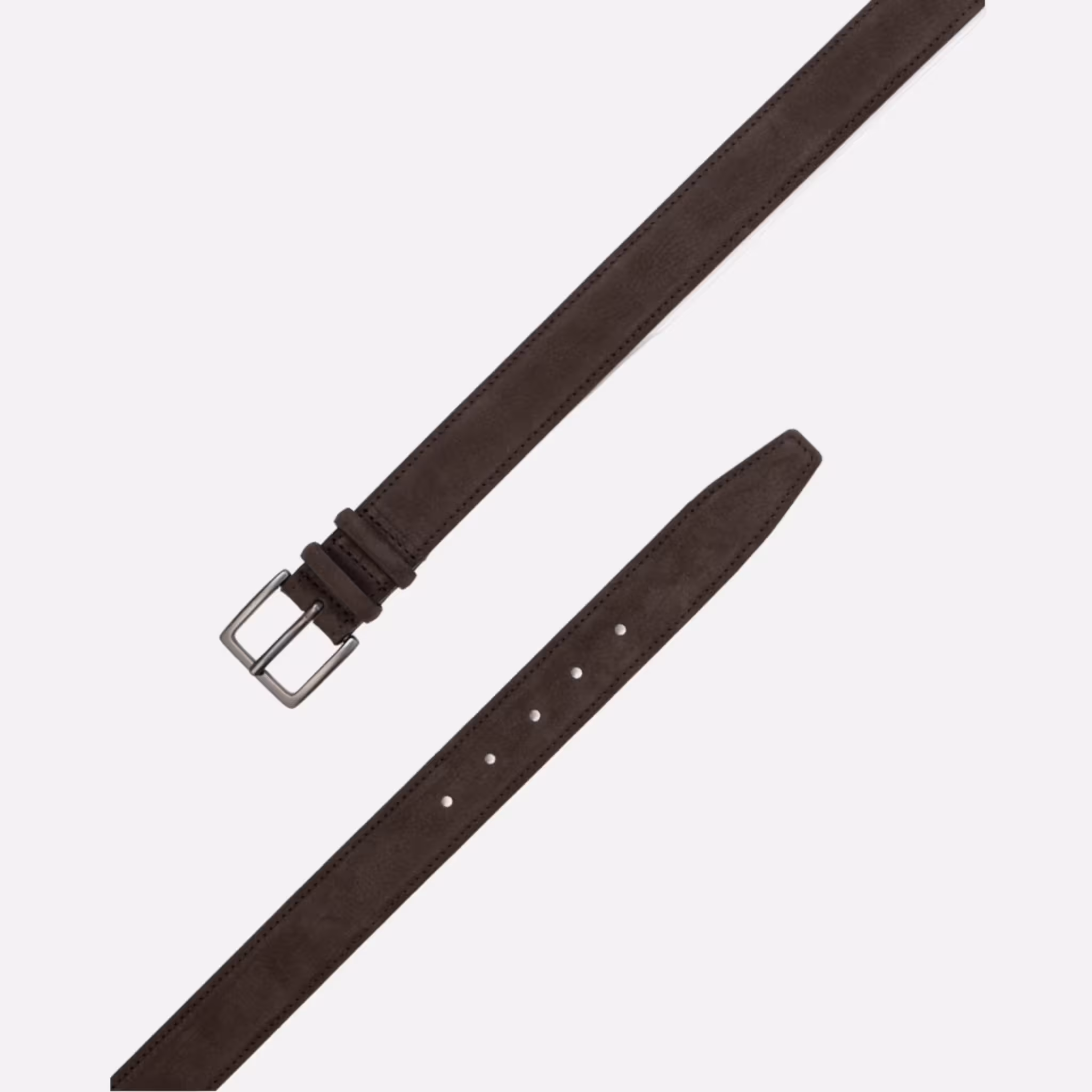 Orciani Cintura Classica Nabucco - Nubuck Marrone