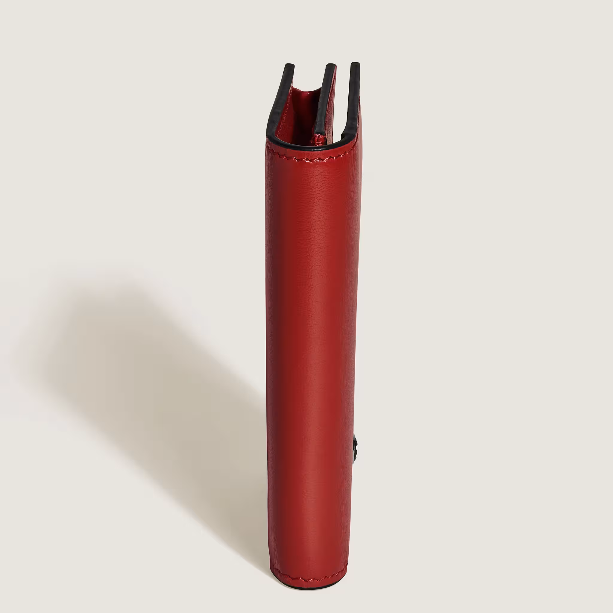 Montblanc Meisterstück: Portacarte Pelle Ruggine Scuro 4 Scomparti