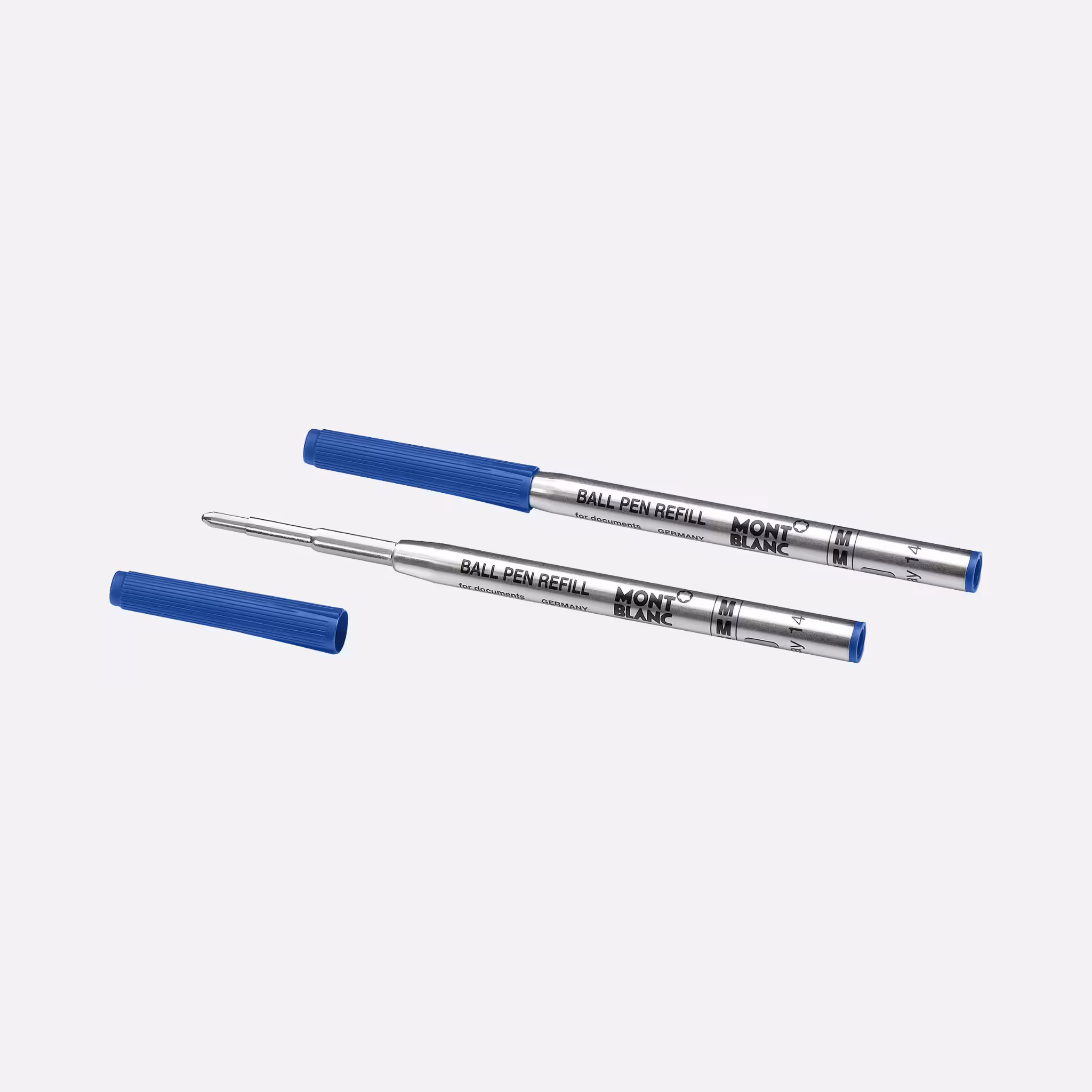 Refill Montblanc per Penna a Sfera Medio, Royal Blue Precisione ed Eleganza