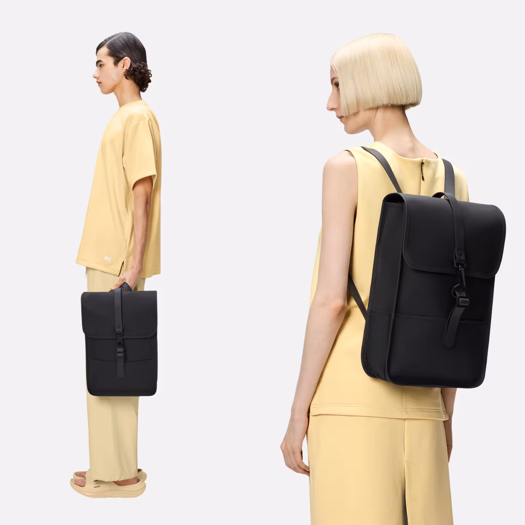 Rains Puffed Backpack Mini - Eleganza e Funzionalità