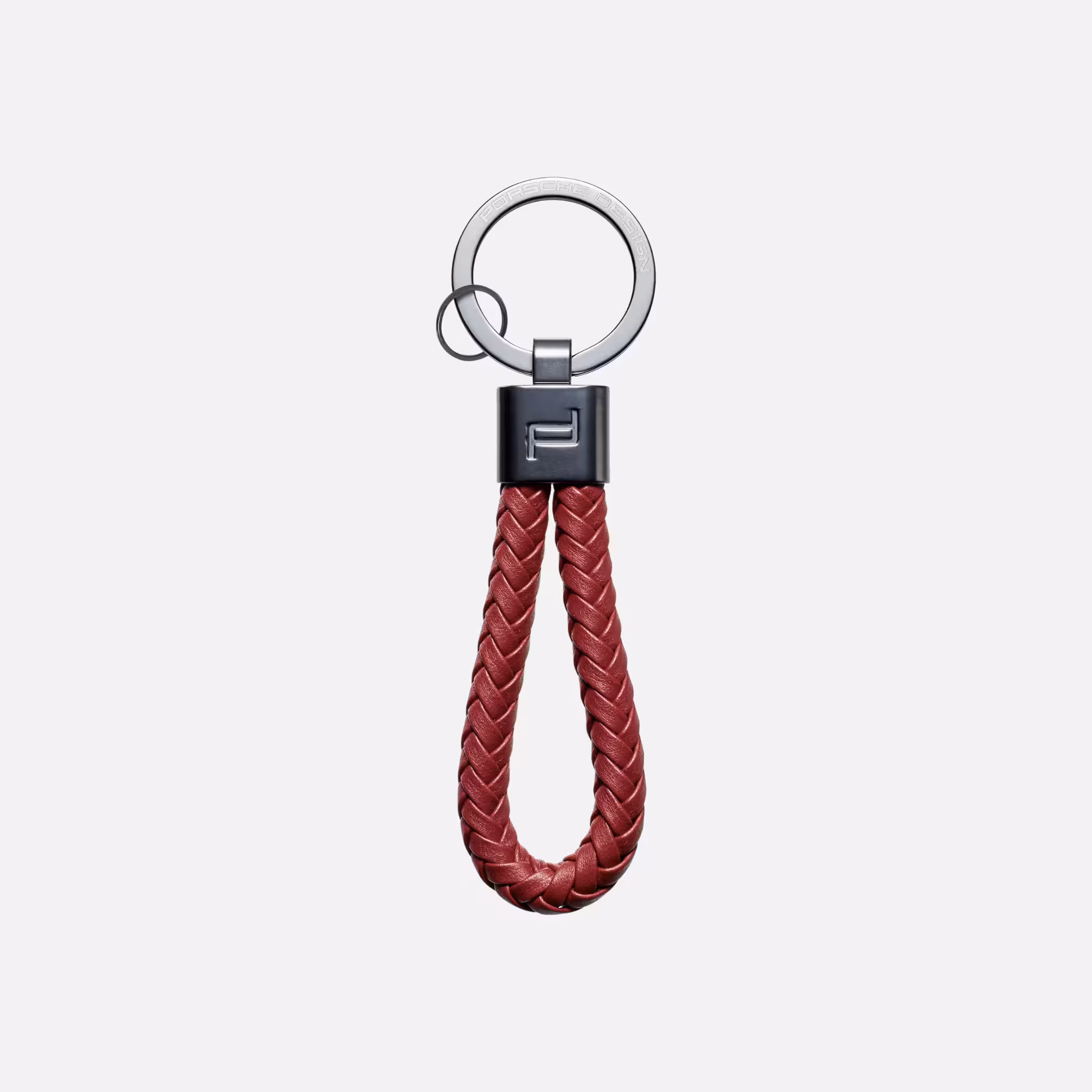 Porsche Design Keyring Leather Cord Red Carmin - Eleganza e Stile