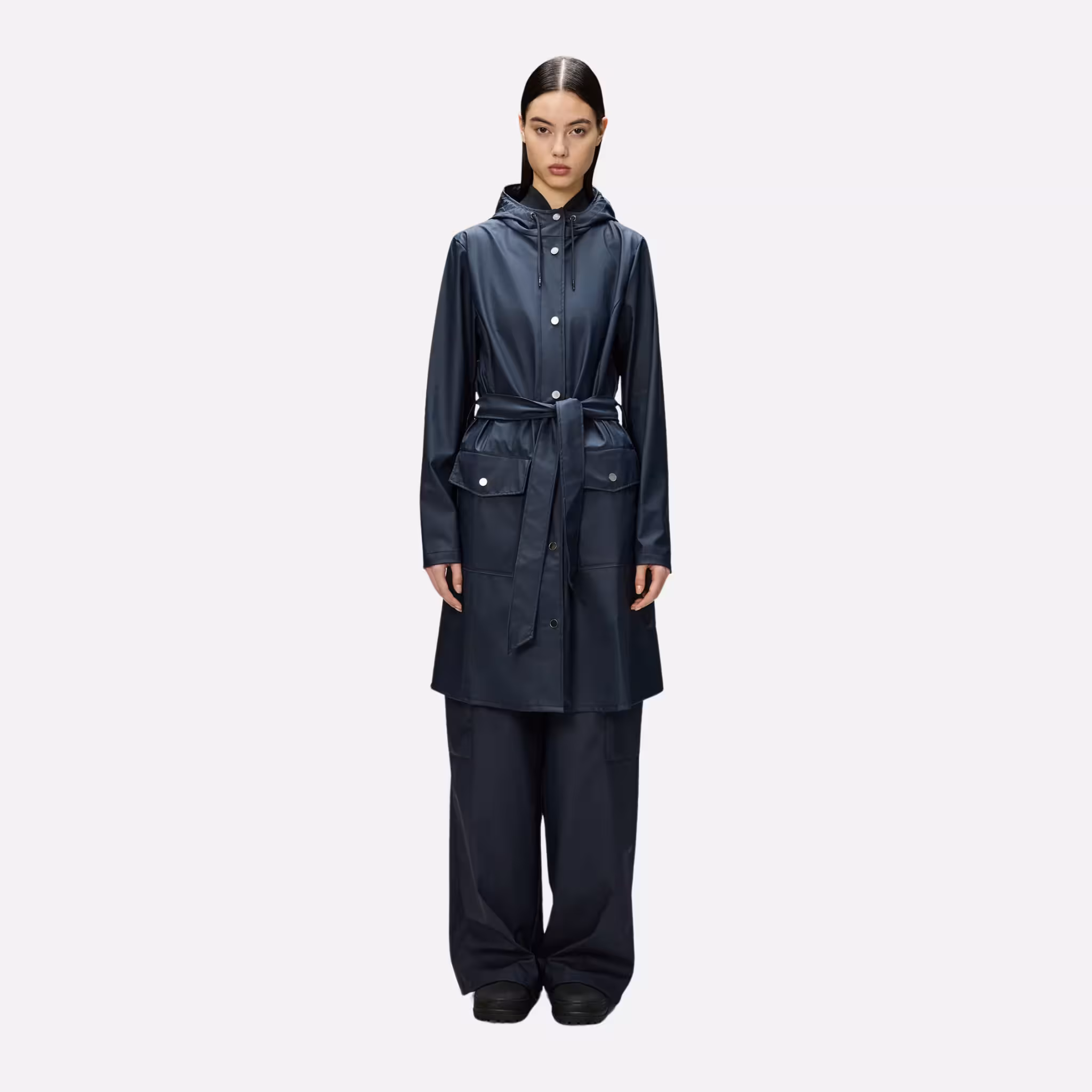 Rains Curve W Jacket - Impermeabile Donna Essenziale