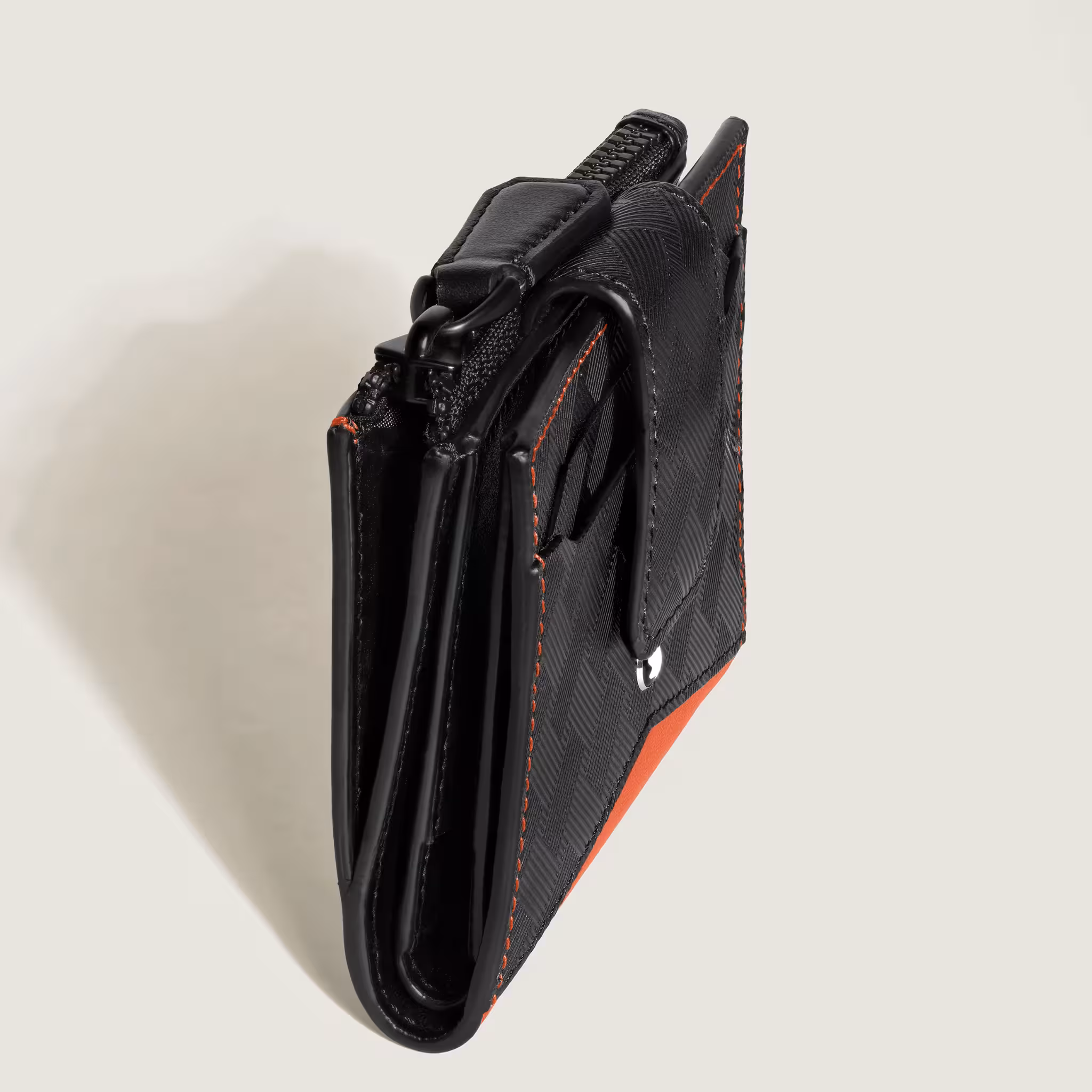 Portafoglio Montblanc Mini Extreme 3.0 nero cayenna in pelle compatta