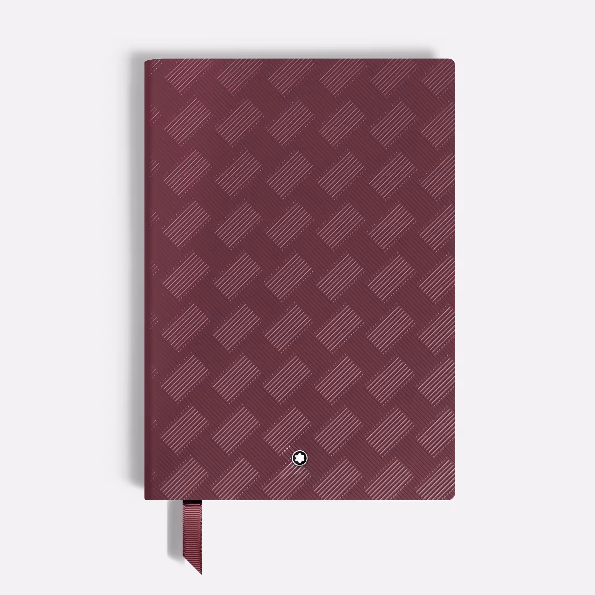 Blocco note piccolo #146, pelle Extreme 3.0 cassis, bordeaux - A righe