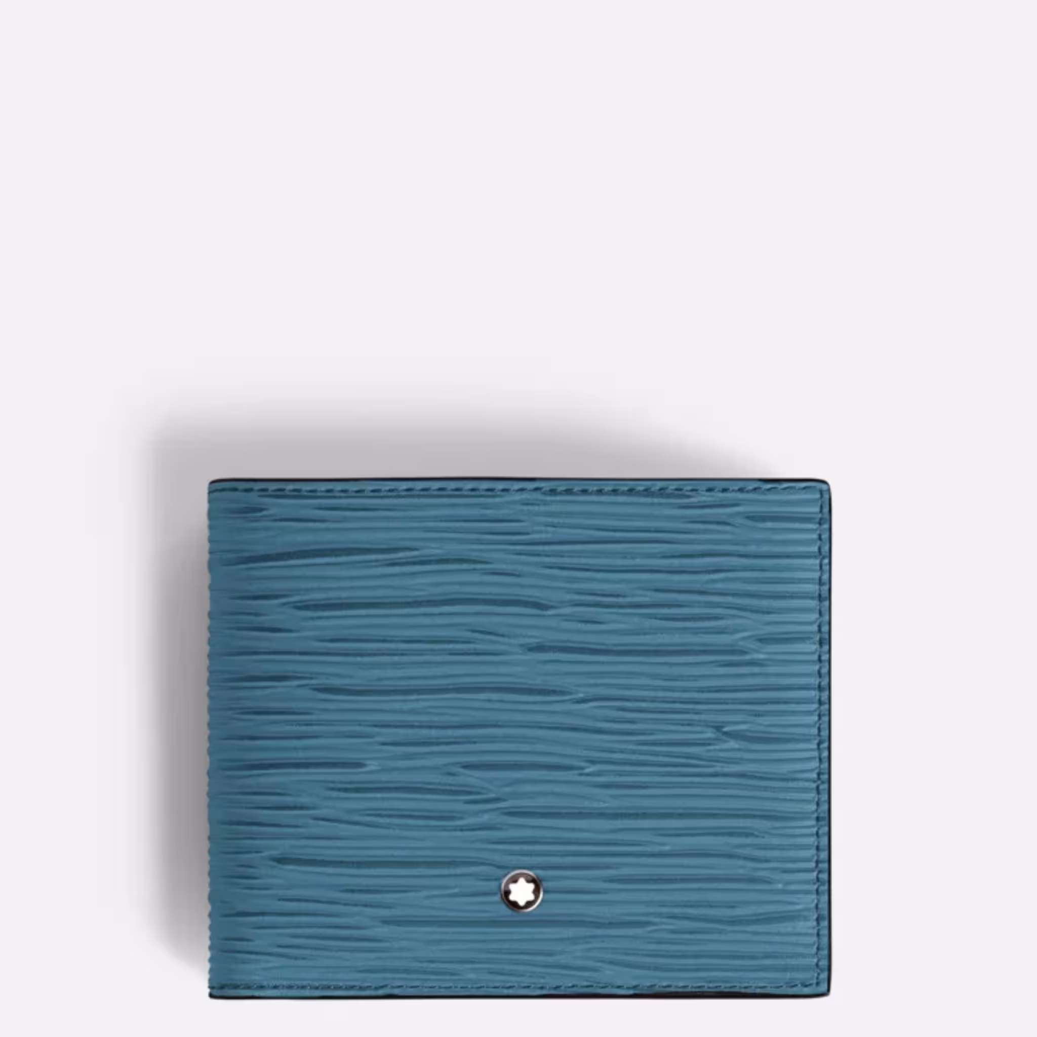 Portafoglio 4810 8 Scomparti in Pelle Smoky Blue - Eleganza e Spazio