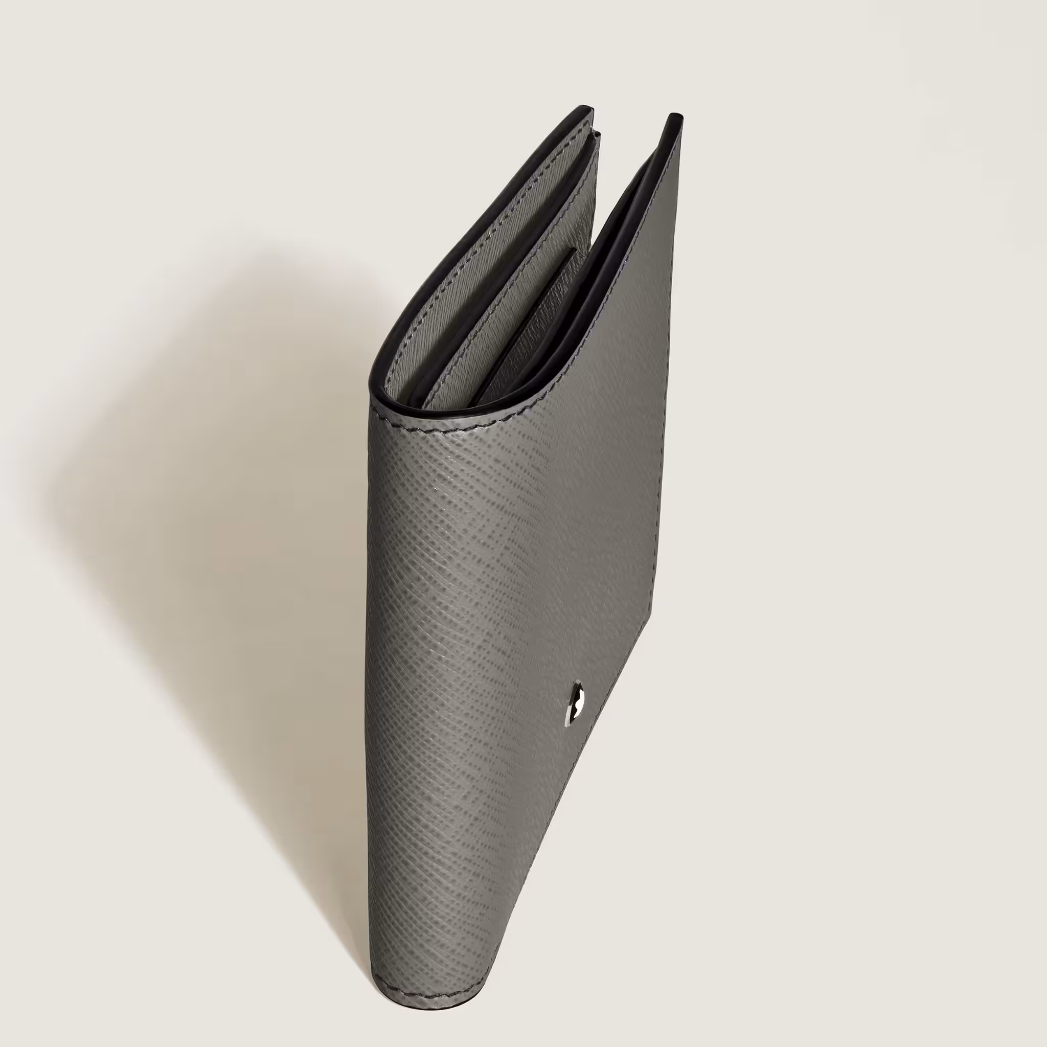 Montblanc Portafoglio Sartorial 8 Scomparti - Medium Grey