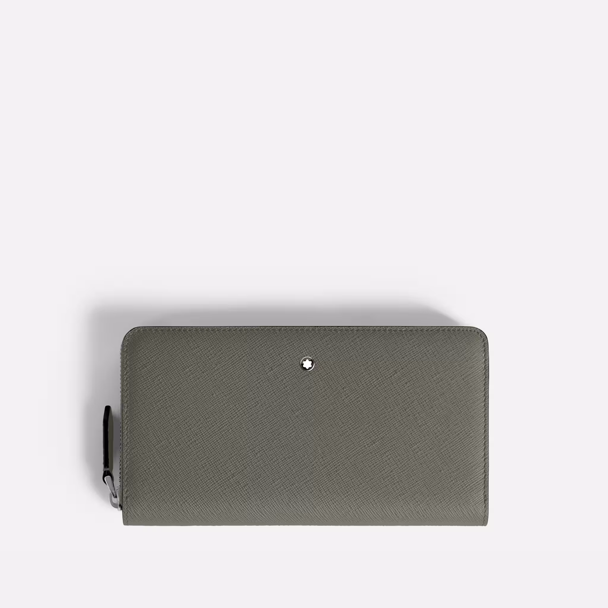 Montblanc Portafoglio Sartorial 12 Scomparti con Cerniera Completa - Medium Grey