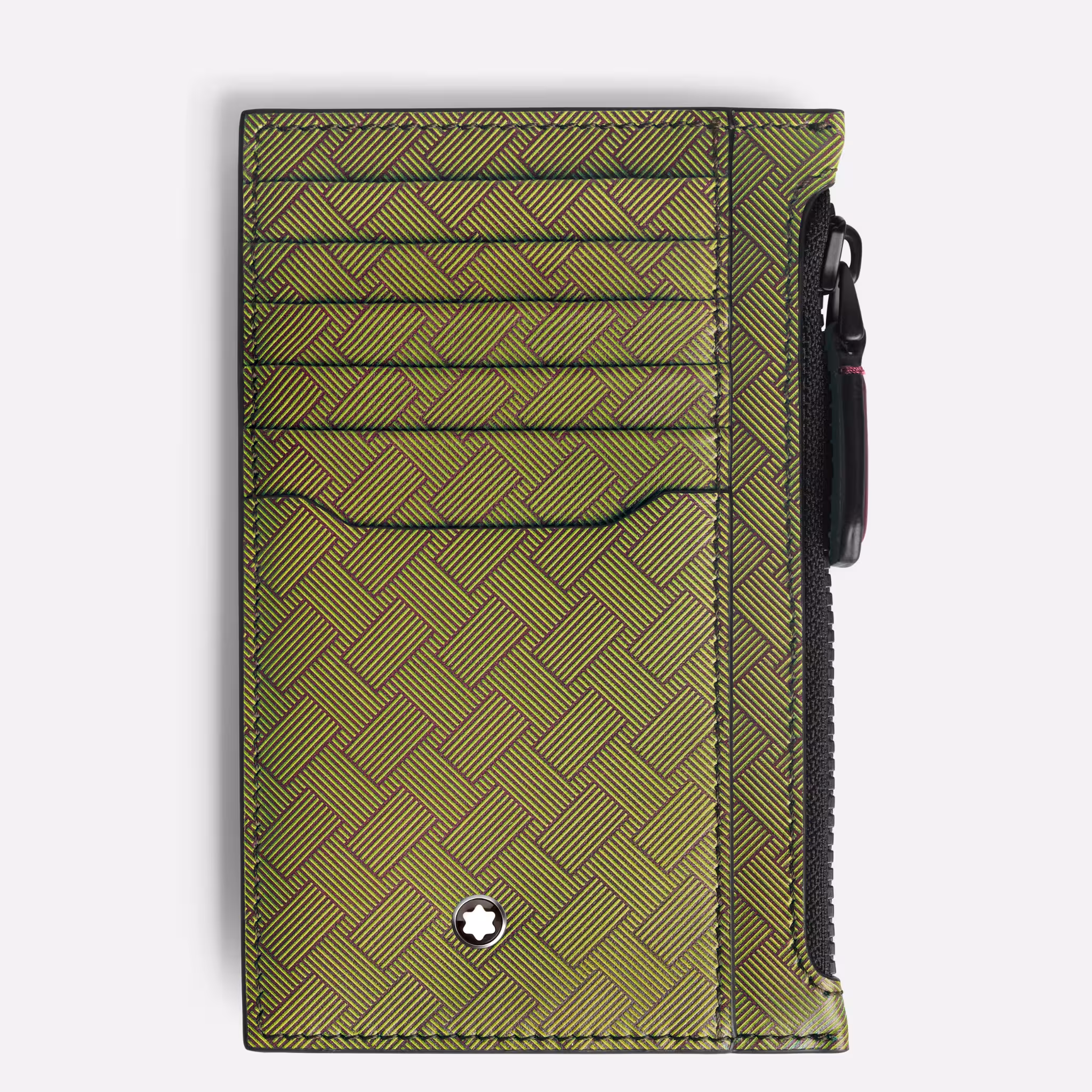 Montblanc Porta Carte Extreme 3.0 con Cerniera - Multi Lime / Cassis