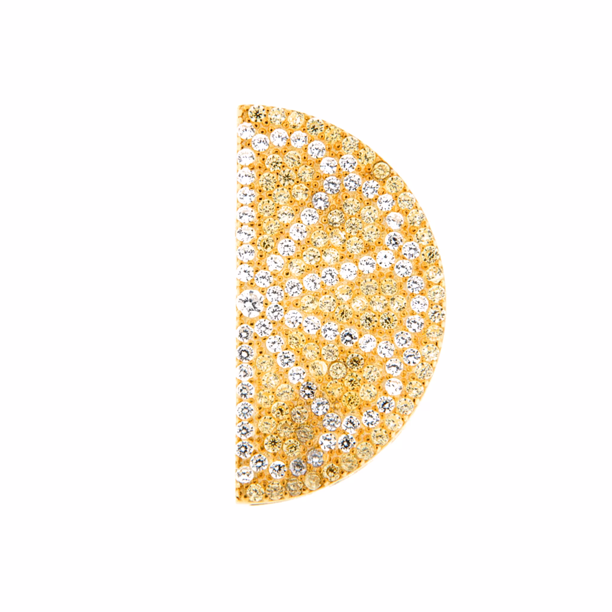 Orecchino Limone Small Destro Make Your Jewels Milano Argento Placcato Oro