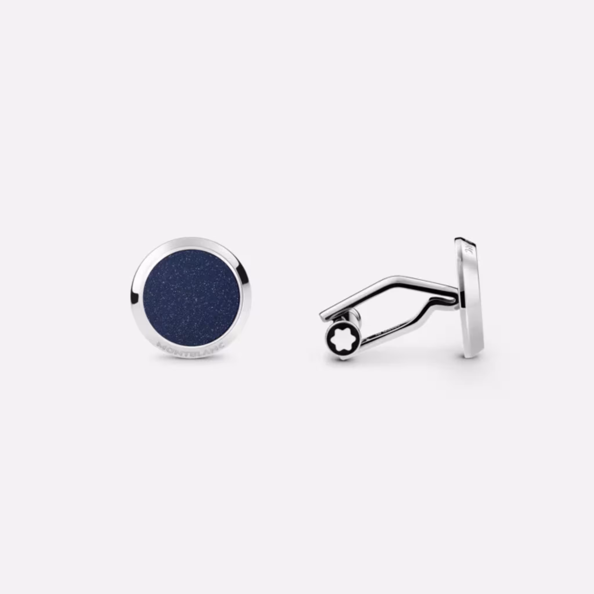 Gemelli Meisterstück con Inserto in Pietra del Sole Blu - Montblanc