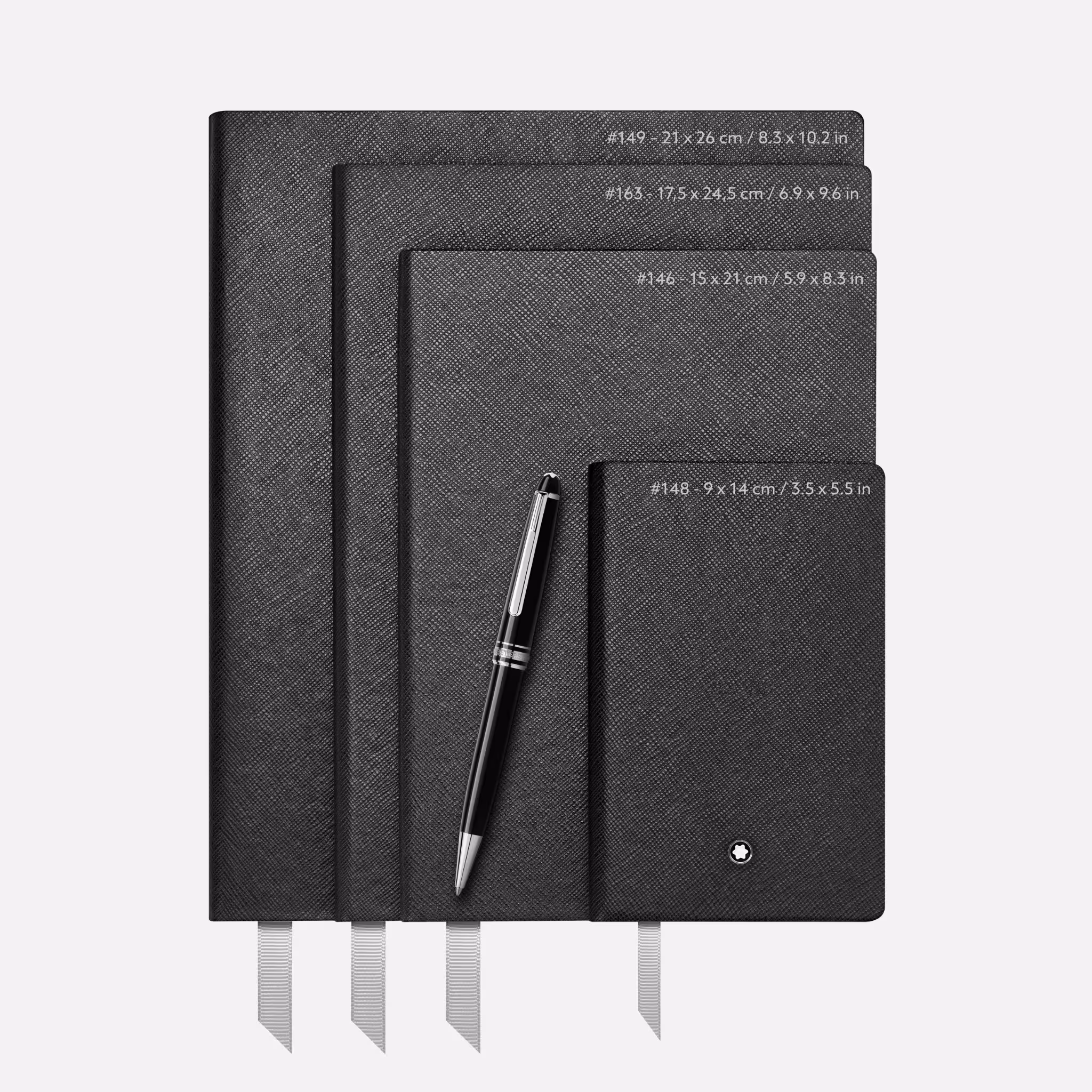 Montblanc Blocco Note #148 Nero Eleganza e Qualità Made in Italy