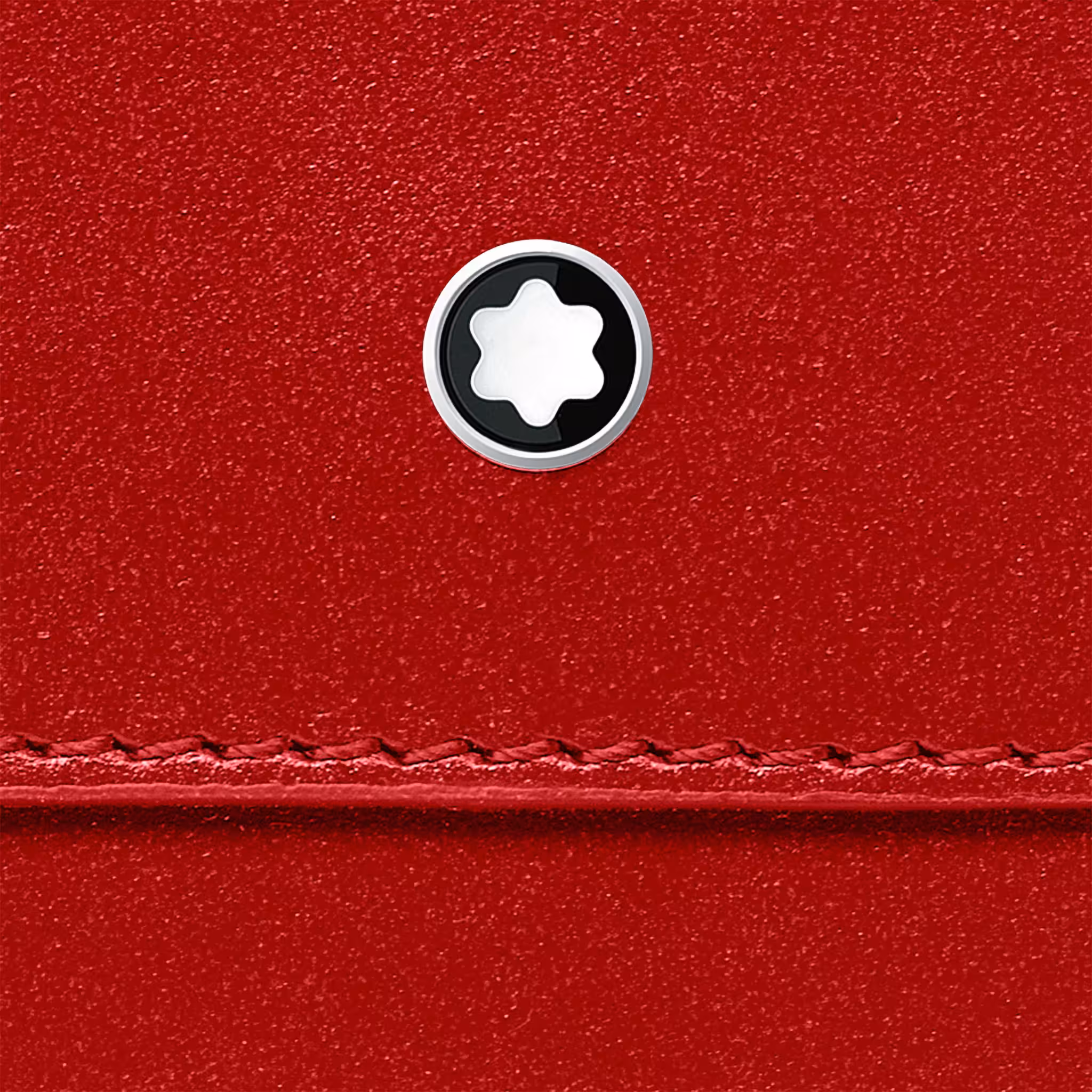 Montblanc Meisterstück Card Holder 6cc Red - Eleganza Compatta per Ogni Giorno